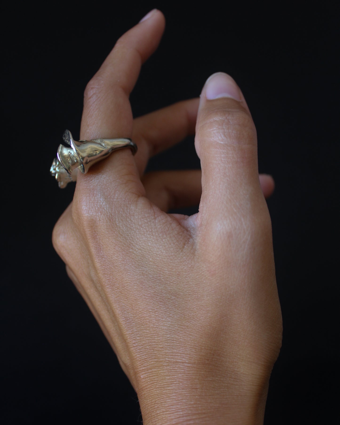 Dutch Tulip Alpaca Ring