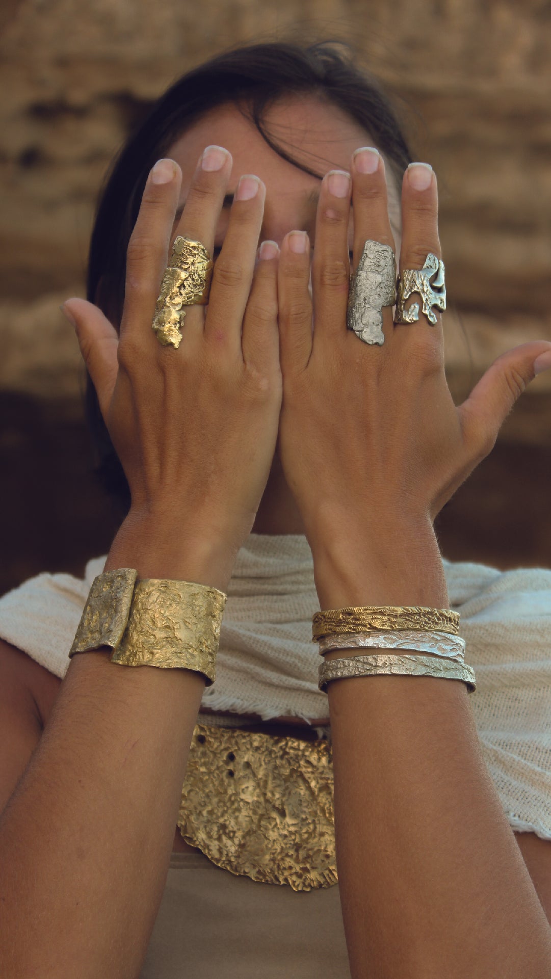 The Stone Bronze Ring